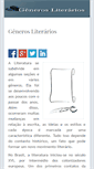 Mobile Screenshot of generos-literarios.info